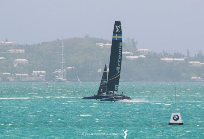 Artemis Racing - America's Cup 2017 © www.AdventuresofaSailorGirl.com